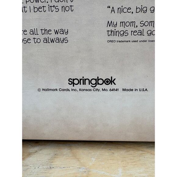 Vintage Springbok Oreo Milk Jigsaw Puzzle 500+ Pieces Hallmark Cards Made in USA - Picture 6 of 6